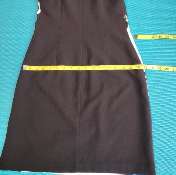 Banana Republic Pencil Colorblock Lined Shift Dress Size 0 - Picture 8 of 14